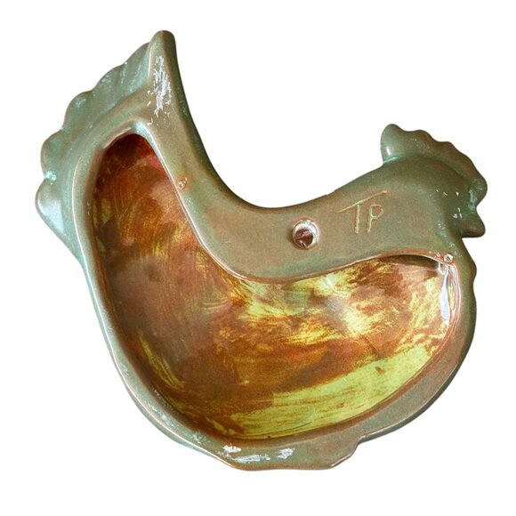 Vintage Ceramic Chicken Wall Decor - Picture 5 of 6